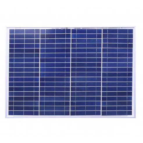 Modulo Fotovoltaico Poli da 40W 18,85V 2,14A dim. 465 x 665 x 34 mm