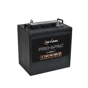 Batterie Yuasa Pro-Spec DCB125-6 (ET) 6V Capacità 240Ah (20 ore).
